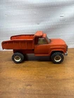 Vintage 1970's orange pressed steel Tonka dump truck