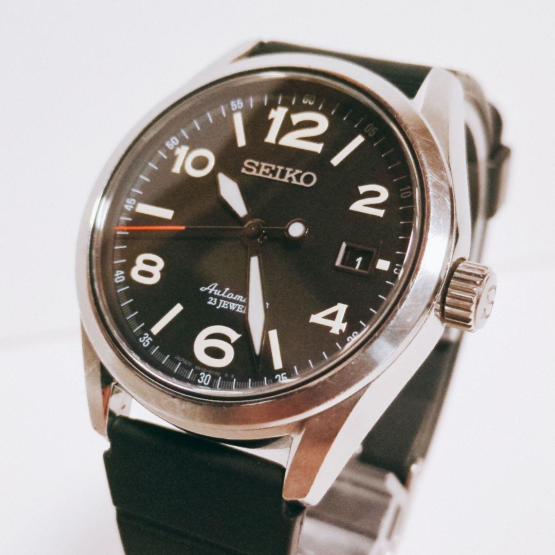 希少モデルSEIKO SARG011 automatic 6R15-02R0 Seiko 6R15-02R0 SARG011 Automatic 23 Jewels Black 40mm Men's