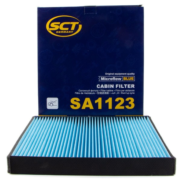 Innenraumfilter SCT SA1123 FüR Audi A2 Seat Ibiza Skoda Fabia Roomster VW Polo-image