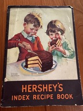 FREE SHIP! Hershey's Index Recipe Book 1934 Cake for Everyone!