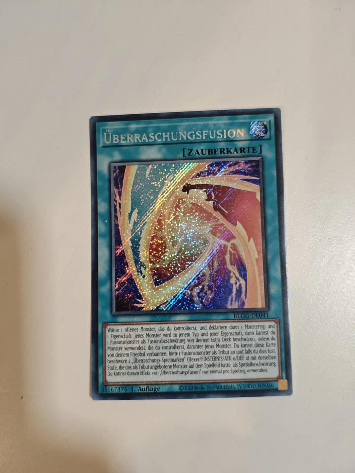 Überraschungsfusion BLGG-DE041 Secret Rare DE NM Yugioh - Bild 1 von 1
