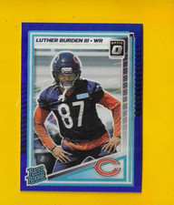 #0033 2025 Donruss Optic Blue #275 Luther Burden III BEARS RC 42/249