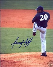 JEREMY JEFFRESS MILWAUKEE BREWERS SIGNED 8X10 PHOTO COA