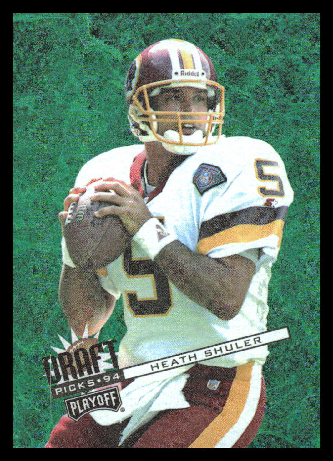 1994 Playoff Contenders Heath Shuler #119 RC Washington Redskins 3C