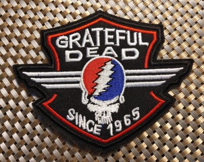 Grateful Dead (band) Since 1965 Embroidered Patch Iron-On Sew-On US shipping