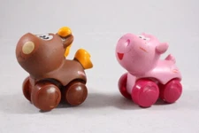 Playskool Wheel Pals Zoominals  Horse, Pig  - 2009 Lot of 2