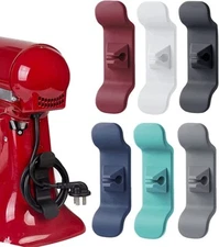 Cord Clips Wrapper Organizer 6 pcs Holder Wire Hider Cable Winder Appliance