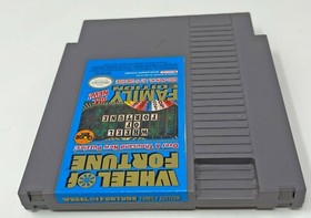 Wheel of Fortune Family Edition Original Nintendo NES Cartridge Game Authentic 