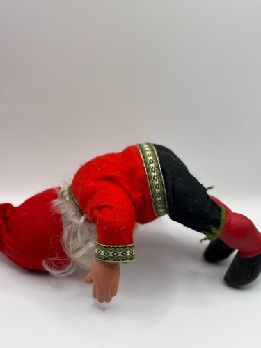 Vintage Arne Hasle Norweger Askim Norge WEIHNACHTSWICHTEL/ELF Puppe signiert - Bild 5 von 5
