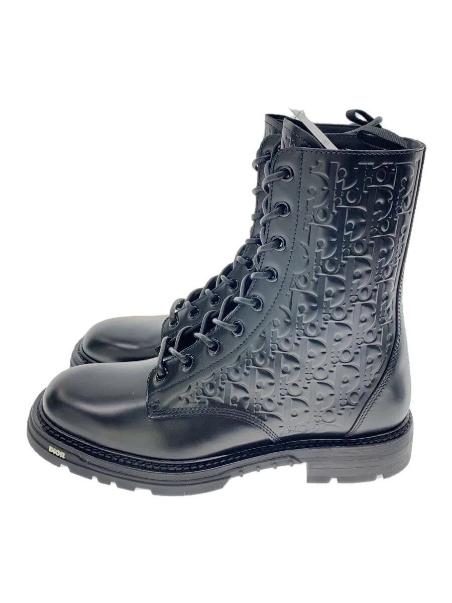 Bottes Dior HOMME autres Oblique Explorer II 44 cuir noir occasion