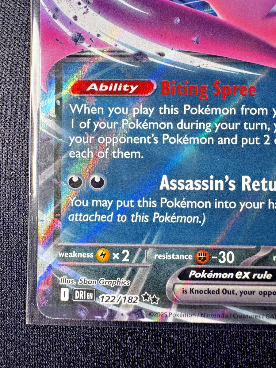 Team Rocket's Crobat ex 122/182 Destined Rivals NM/MT | eBay