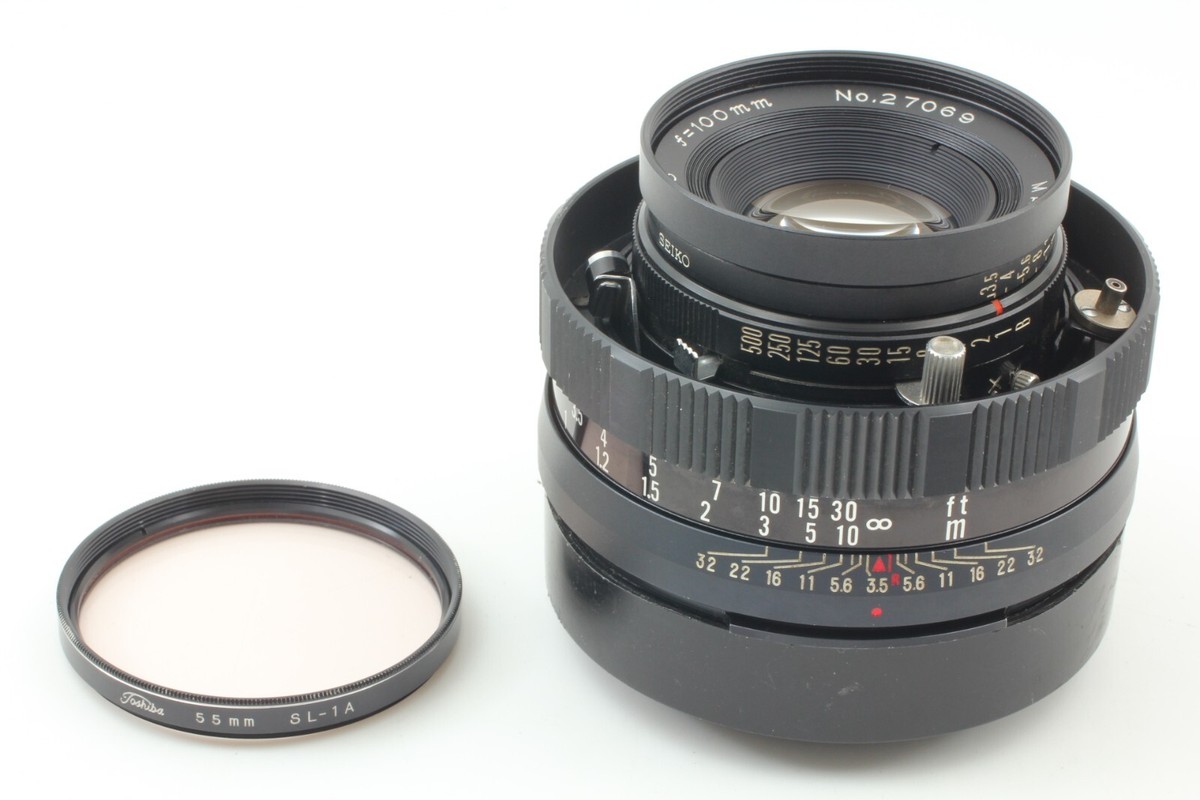 As Is】Mamiya Sekor 100mm f/3.5 MF Lens for Universal Press Super