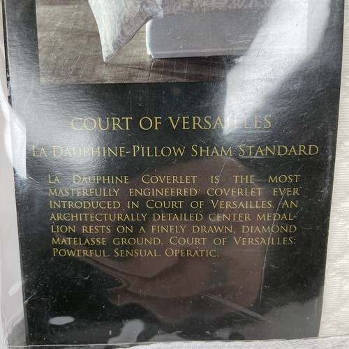 Court Of Versailles La Dauphine Standard Kissenbezug Diamant Matelasse LESEN - Bild 6 von 6