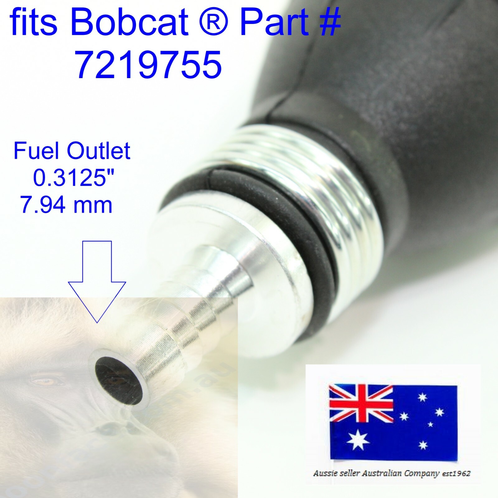 Fuel Hand Primer Pump for Bobcat 7219755 T110 T180 T190 T550 T590 T630 ...