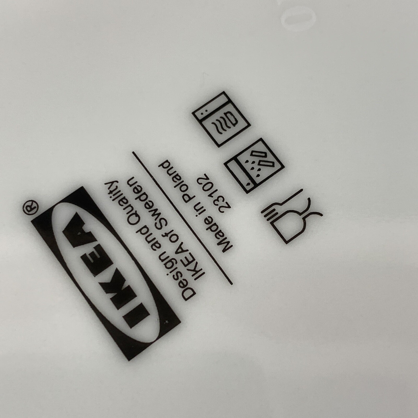 Ikea Glodande 23102 Lot Of 2 Dinner Plates Van Beirendonck Poland Eyes Pocelain thumbnail 8