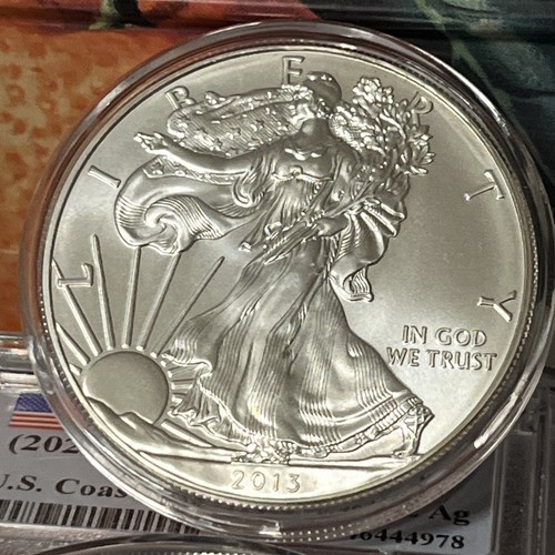 2013 W Silver Eagle Super High Grade