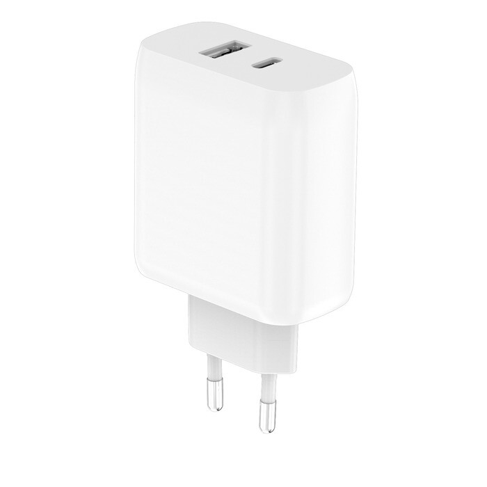 Myway 45W USB-C + 12W USB-A Dual Port Fast Wall Charger  