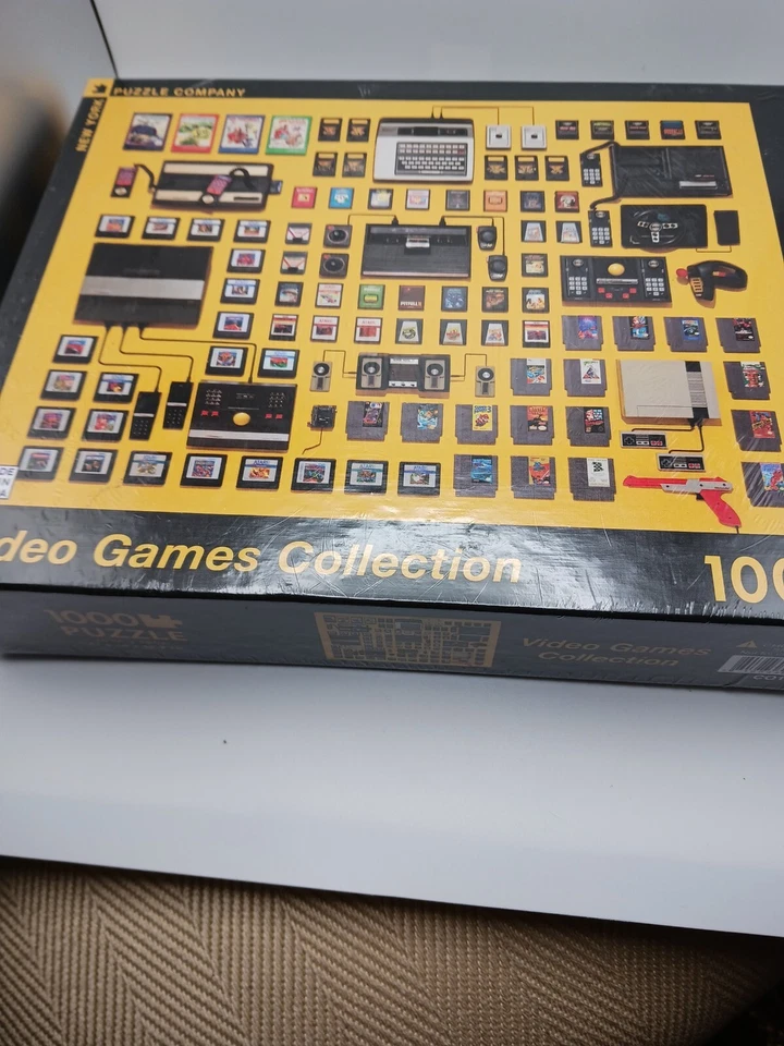 New York Puzzle Company Video Games Collection 1000 pc 2018 Factory Sealed New - Image 4 of 4