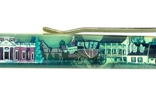 Michie Tavern Floaty Pen Moving Horse Drawn Carriage Monticello Virginia Vintage