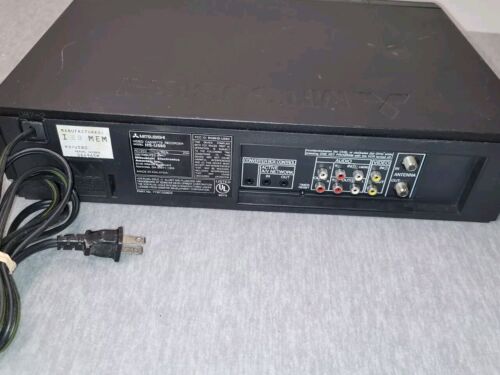 Mitsubishi HS-U580 Hi-Fi Stereo Video Cassette Recorder VCR/VHS Player NO REMOTE - Picture 7 of 9