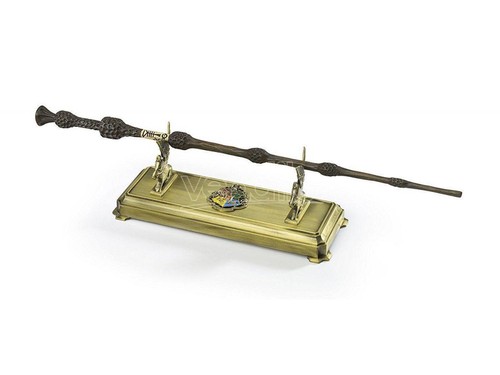 Harry Potter Porta Bacchetta Con Stemma Hogwarts 20 cm Noble Collection - Foto 3 di 4