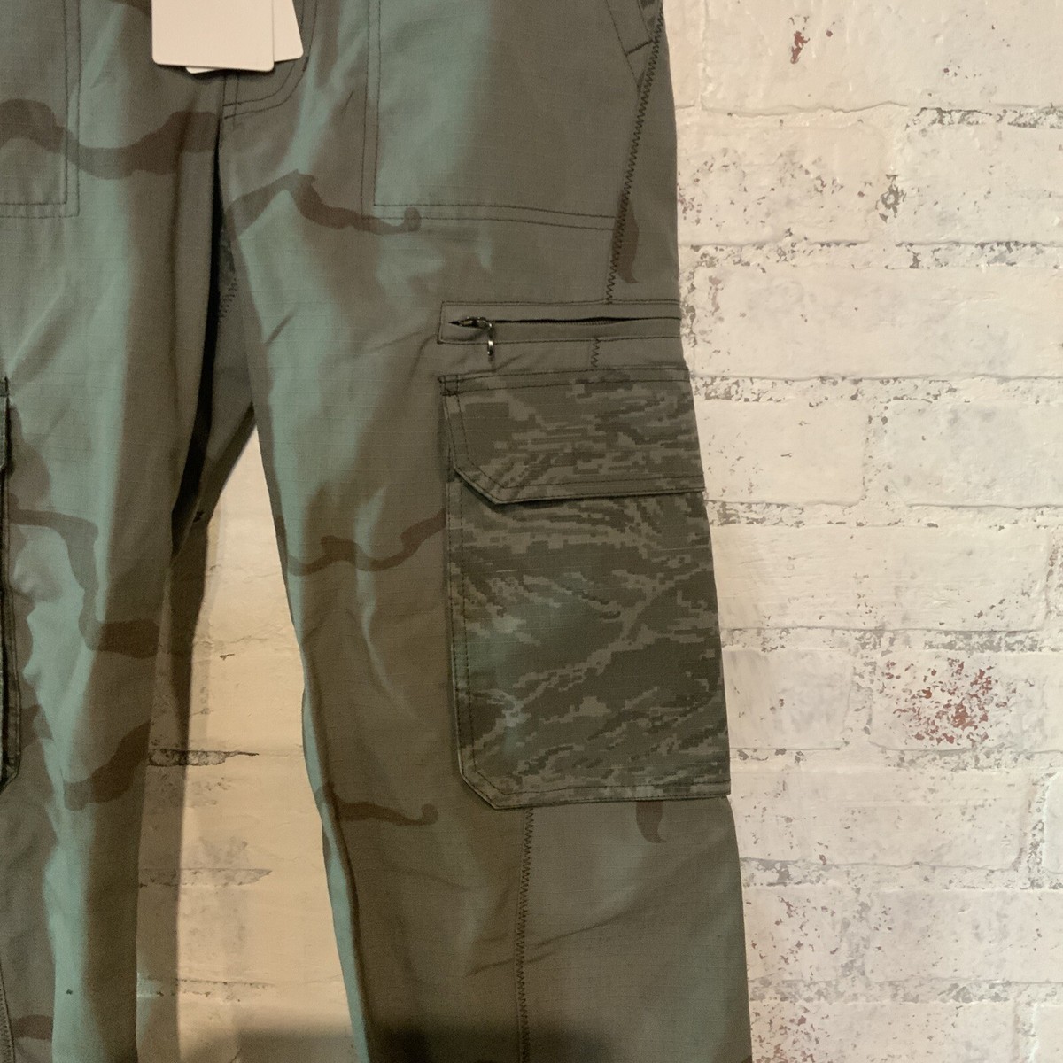 Marine Serre Regenerated Camo Cargo Pant NWT |Size 34| Dark Grey 
