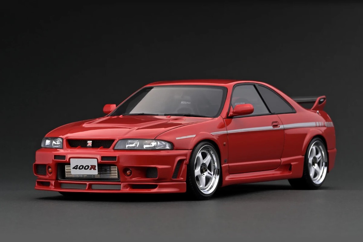RARE* Ignition Model 1/18 Nismo Nissan Skyline GT-R R33 400R Red