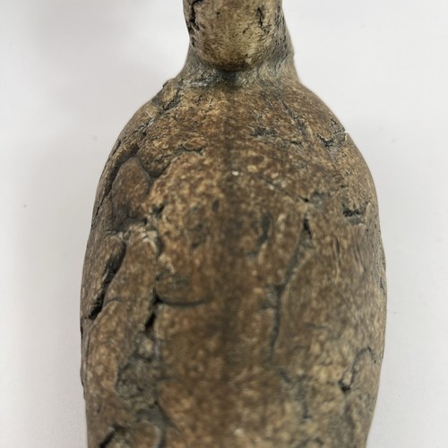 Stan Langtwait Shapes of Clay Duck Figurine from Mt. St. Helens' Ash Signed - Picture 8 of 8