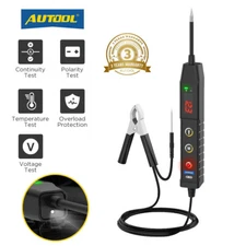  Automotive Car Test Light Digital Electrical Voltage Circuit Tester Temperature