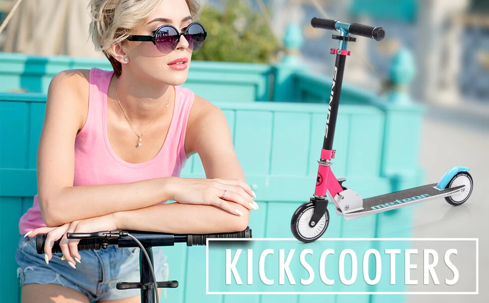 Kinderroller Scooter Tretroller Roller Kinder Kickscooter Junge Skate Roller LED - Bild 4 von 4