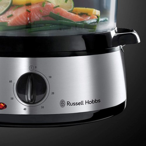 Cook@Home 9L Food Steamer, RHSTM3, 800W, 3 Tiers with 9L Total Capacity, Built-I - Picture 5 of 12