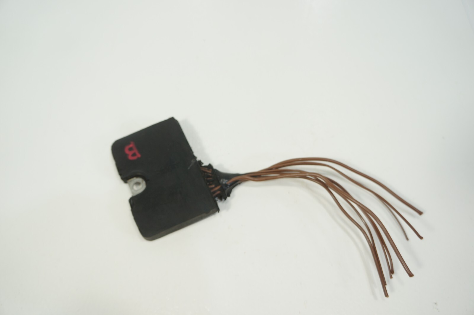 OEM BMW negative cable wire terminal clamp loom ground connector pigtail cut