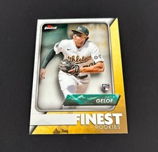 2024 Topps Finest Zack Gelof RC Finest Rookies Insert Oakland Athletics