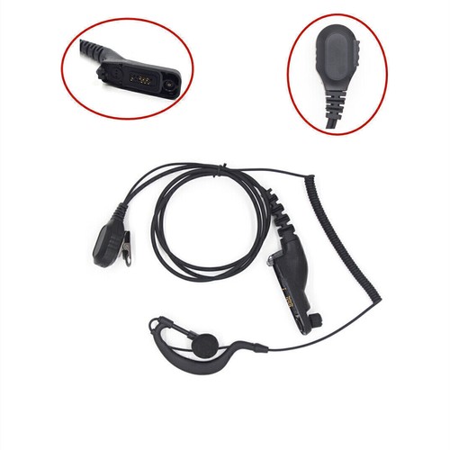 PTT Mic Earpiece Clip Headset for Motorola DP4800 DP4801 DP4600 DP4601 Radio - Zdjęcie 11 z 12