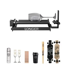 Longer Rotating drum upgrade kit suitable for most laser engraving machines
