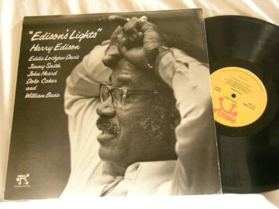 HARRY EDISON Edison's Lights Count Basie Dolo Coker Eddie Lockjaw Davis LP