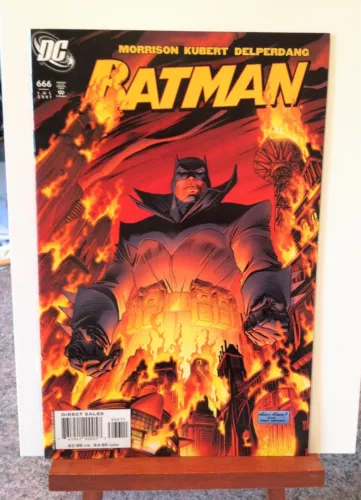 Batman #666 2007 1st Damian Wayne as Batman 1st Professor Pyg Lazlo Valentin Key