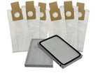 6 Bags Kenmore Upright Vacuum 5068 50688 50690 Type U O Hepa Bag + 2 EF 1 Filter