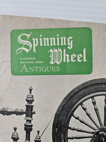 Vtg Magazine Spinning Wheel an National Magazime about Antiques March 1962 - Picture 10 of 10