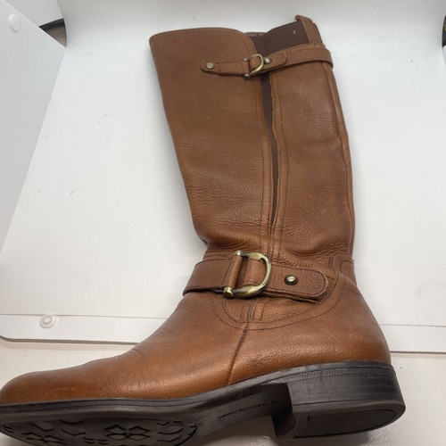 naturalizer brown riding boots