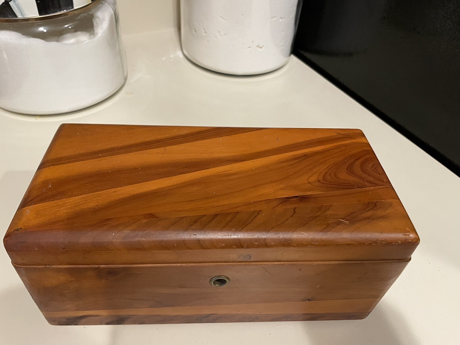 Vintage Lane Cedar Chest Jewelry Box 1960's Furniture Store Gift eBay