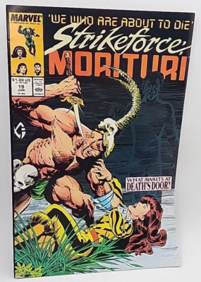 Strikeforce Morituri #19 1988 Marvel Comics