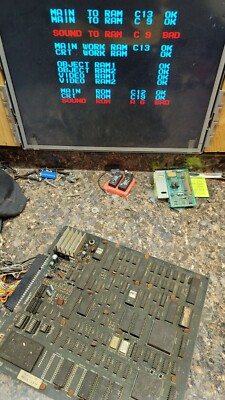Double Dribble Video Arcade Game PCB, Atlanta
