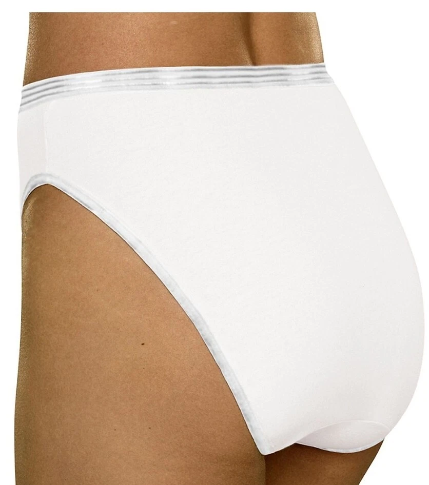 SZ 6 Fruit of the Loom SIGNATURE HI-CUTS COMBO of TWO 6PKS 100% Cotton BEET+Gift - Image 4 of 4