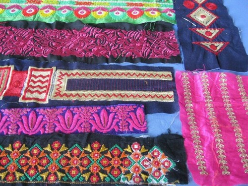For craft Total of the 400 grams embroidered border for craft and sewing - Picture 10 of 10