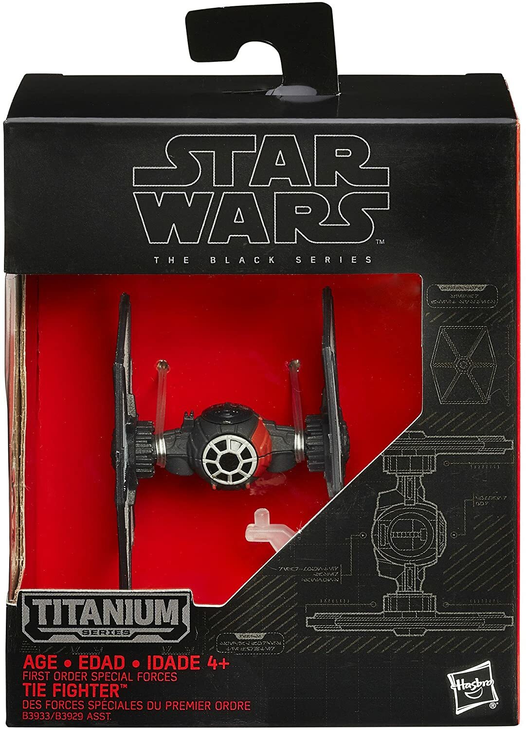 black series tie fighter