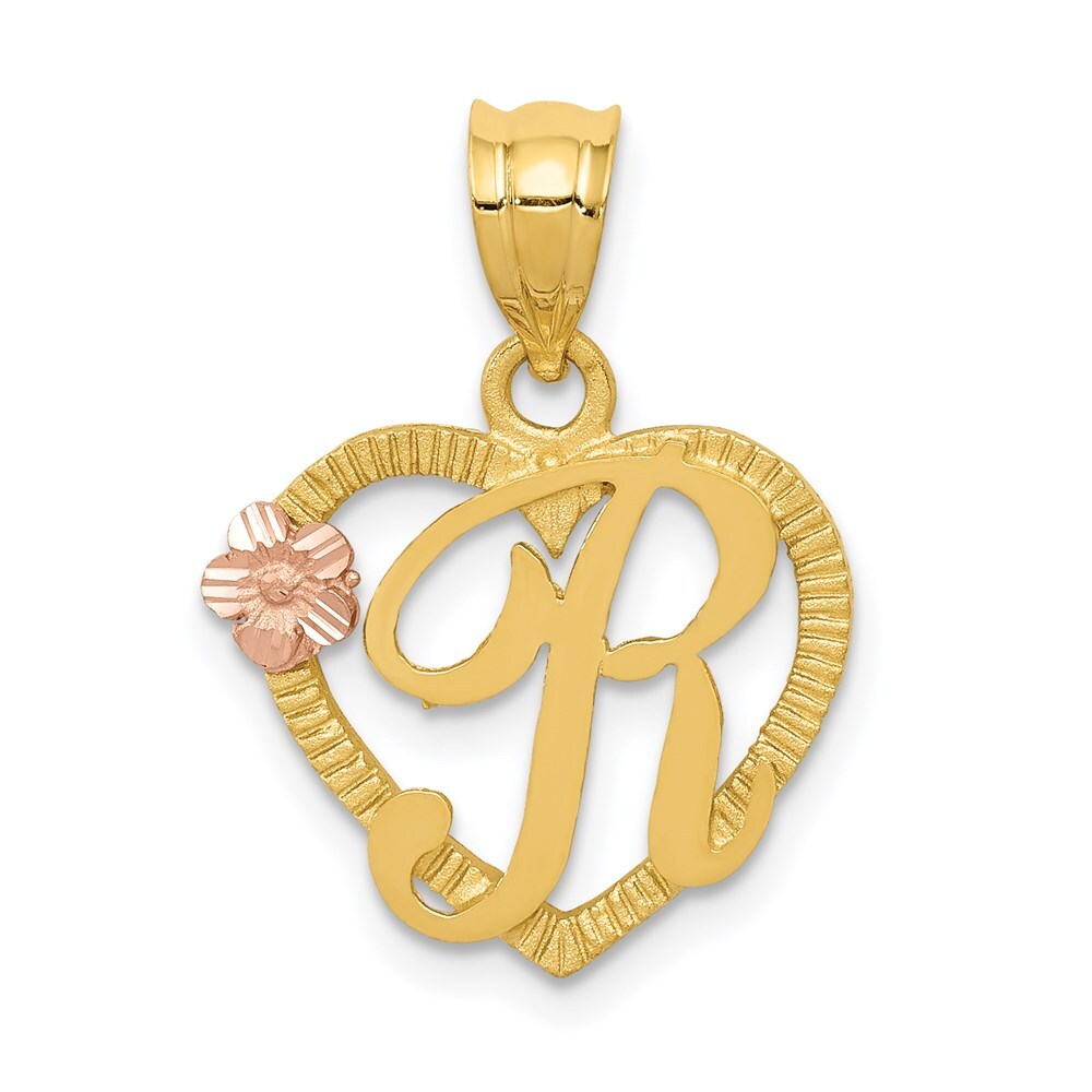 【HYERES LOR】Name 14K tag S initial pendant HYERES LOR】Name 14K tag S initial pendant