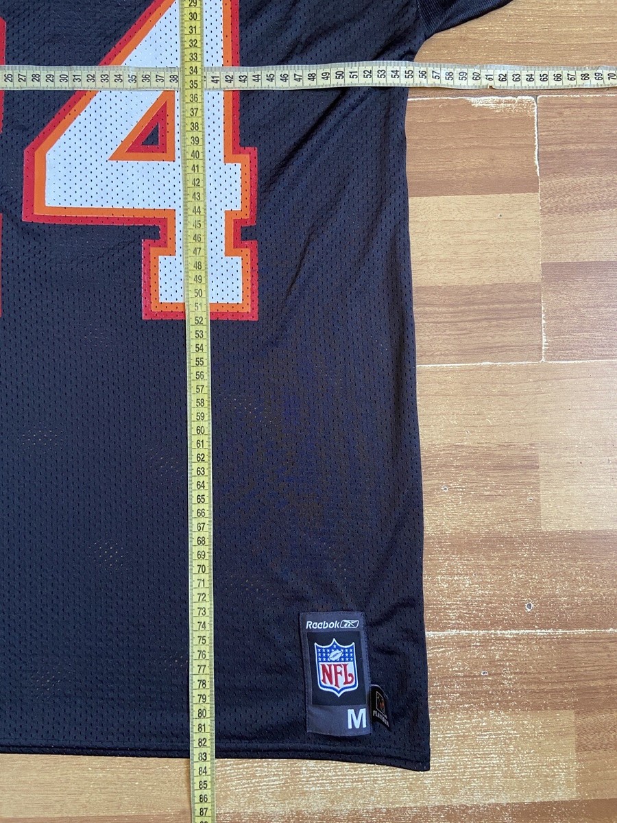 TAMPA BAY BUCCANEERS NFL SHIRT JERSEY REEBOK M MEN BLACK #24