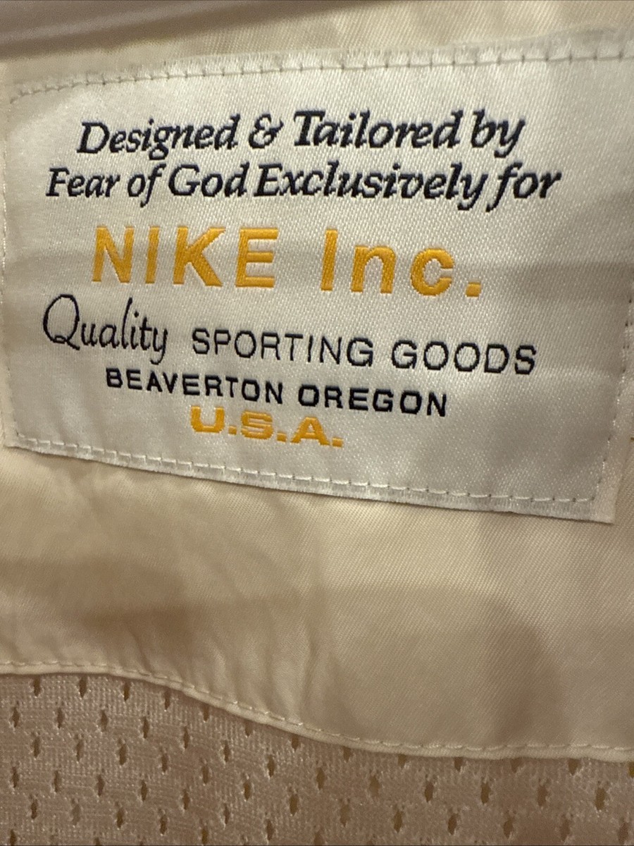 Fear of God x Nike NBA Zip Basketball Jacket (FW20) Light Fear of God x Nike NBA Zip Basketball Jacket (FW20) Light