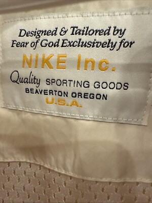 Nike NBA Fear of God ウォームアップジャケット サイズM Nike x Fear Of God NBA Warm Up Top Jacket Off Noir CU4686